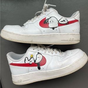 Snoopy Air Force 1s